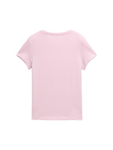 T-Shirt mit Print 164 Regular Fit - Cold Pink
