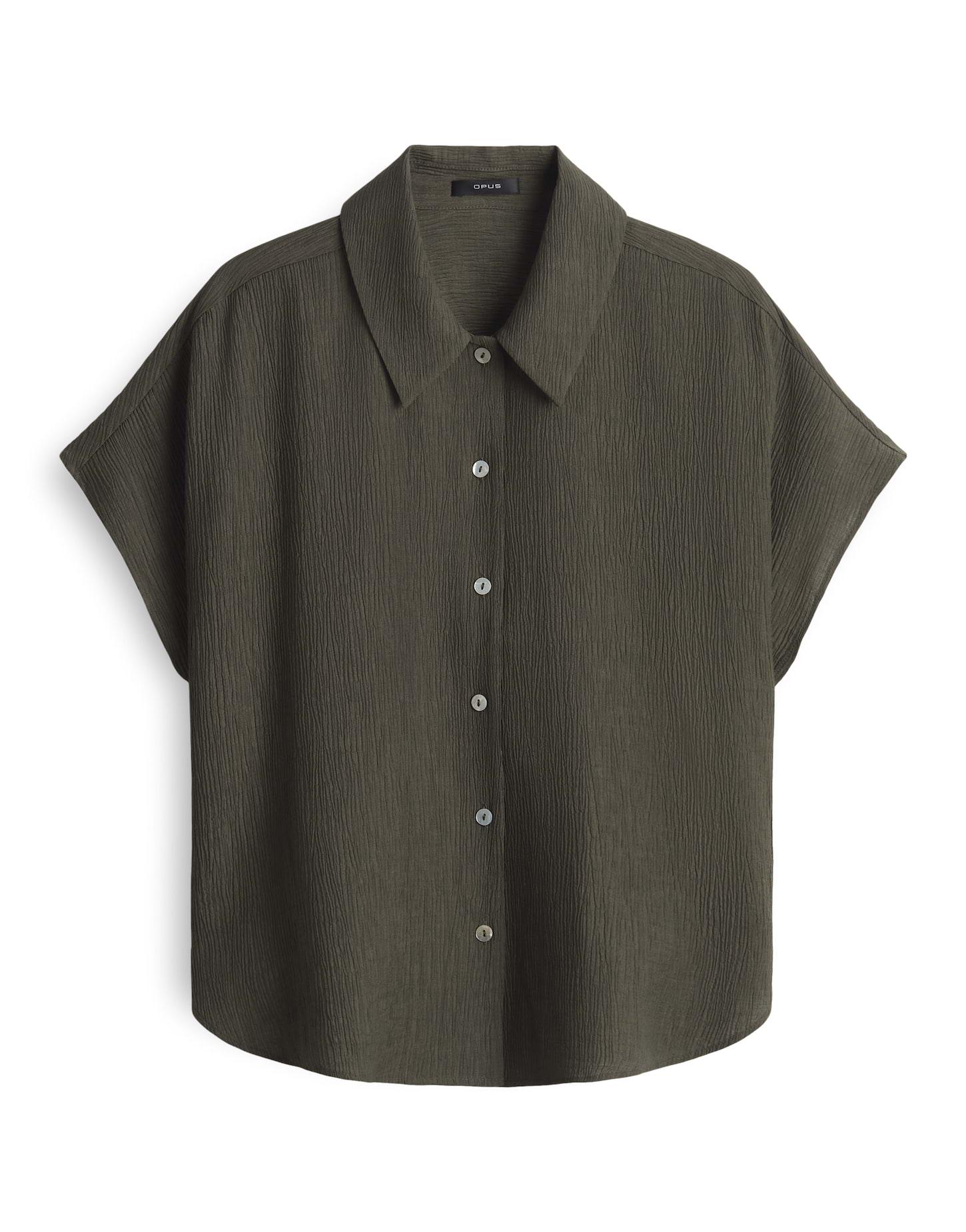 Bluse "Fasinga" - Oliv / 40