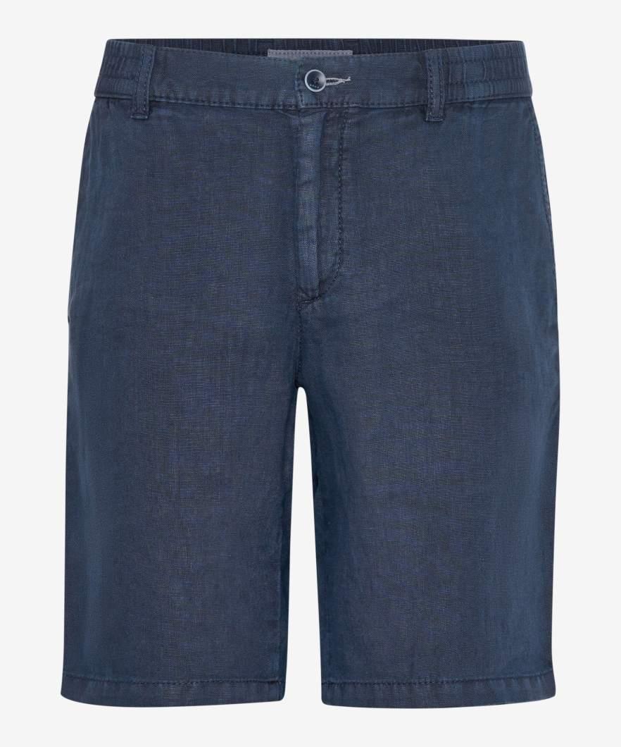 Style Balu 25 Bermudahose, Herrenhose, Schräge Stecktaschen, Leistengesäßtaschen, Gummibund, Verdeckter Reißverschluss, Modern Fit, Normale Leibhöhe, Gerader Schnitt - Manhattan