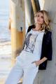 T-Shirt mit Biarritz Print 36 - Off-white