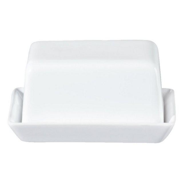 ASA SELECTION Butterdose »Grande Weiß B 8.5 cm«, Keramik, (1-tlg)