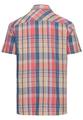 Karohemd aus Leinenmix M Regular Fit - Faded Red