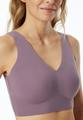 Bustier mit Pads 42 - Malve