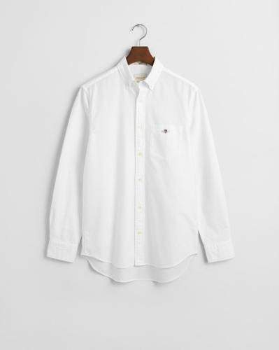 Regular Fit Classic Oxford-Hemd Weiß M