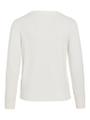 VIRIL O-NECK L/S KNIT TOP - NOOS Weiß XS