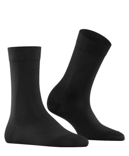 FALKE Cotton Touch Damen Schwarz 35-38