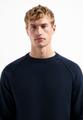 Pullover Crewneck Solid Waffle Knit XXL Regular Fit - Night