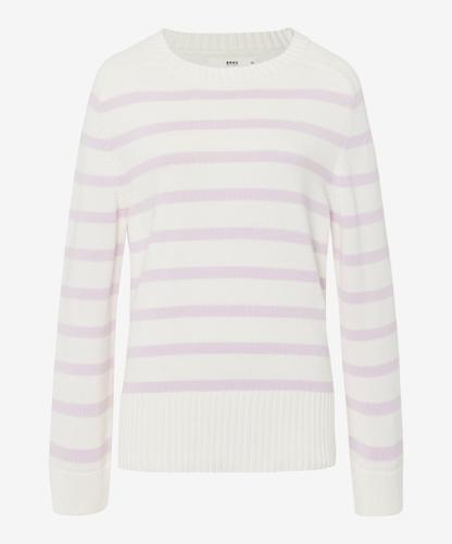 Style Lia 42 Rundhalsausschnitt, Damenpullover, Langarm, Gerade Silhouette - Soft Purple