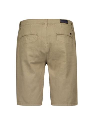 Short With Linen Garment Dyed Beige M