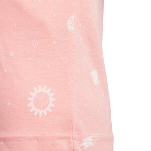 adidas Kinder Style Sommer T-Shirt 116 in Rot