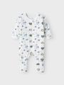 NBMNIGHTSUIT 2P ZIP FF ELEPHANT NOOS Blau 56