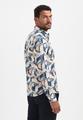 Shirt Stretch Allover Printed L Regular Fit - Night