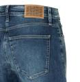 MAC JEANS - DANNI, Light authentic denim 38/OL Barrel Fit - Blau
