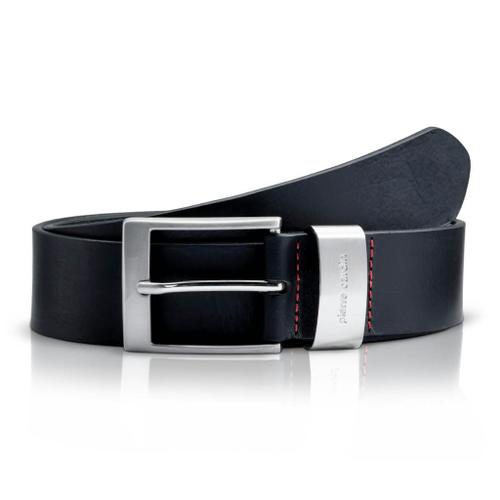 Ledergürtel PIERRE CARDIN Schwarz 100