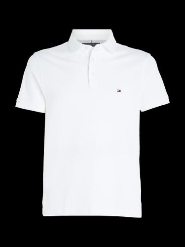 TOMMY HILFIGER Poloshirt »SLIM FIT POLO S/« - Weiß / M