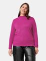 Feinstrick Pullover mit Turtleneck 54 Figurumspielend - Amazing Pink