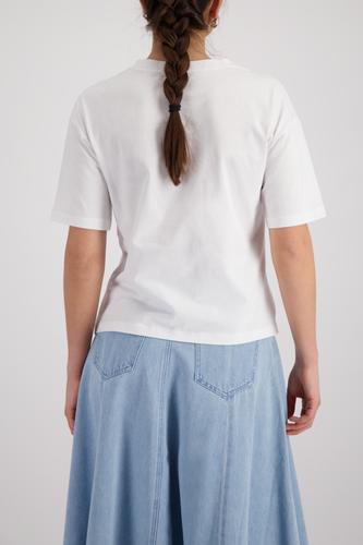 T-Shirt mit Print 44 - Cream