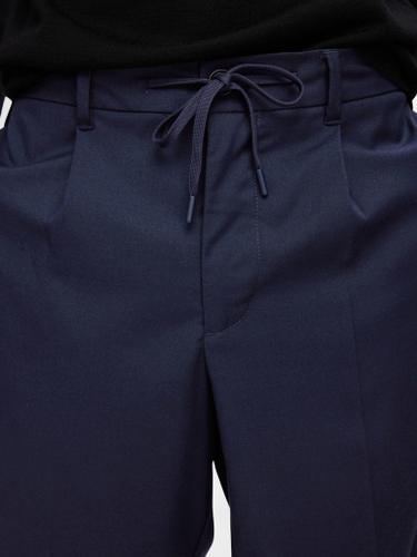 SLH190-REG TAPERED LEROY PLEAT PANT NOOS Blau S