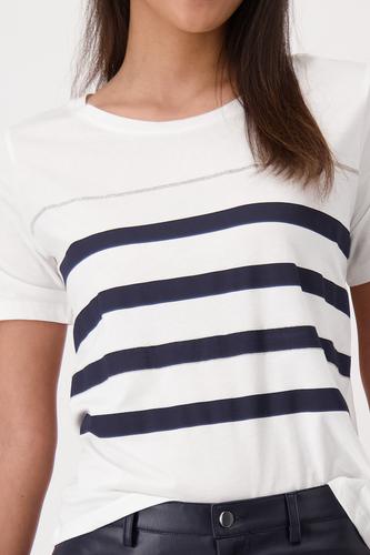 T-Shirt mit Schmuck 40 - Off-white