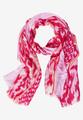 Print Modalschal A - Pink Sorbet