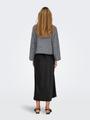 JDYRUE LIFE L/S BOAT NECK PULL KNT NOOS XL Knit Fit - Medium Grey Melange