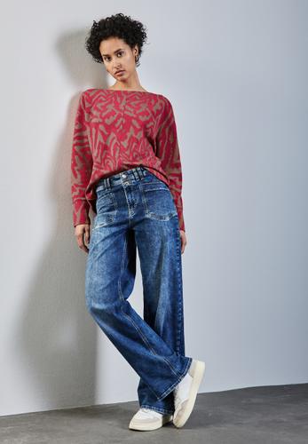 Two-Tone Jaquard Shirt Rosa 38