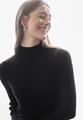 Basic Rollkragen-Pullover 38 - Black