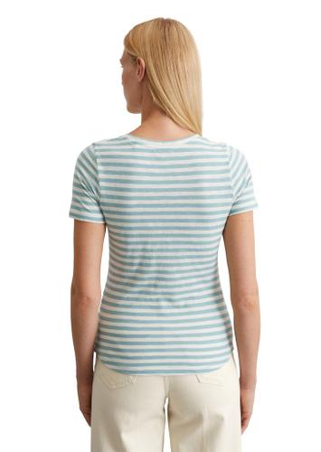 Ringel-T-Shirt regular XL - Multi/ Pure Teal