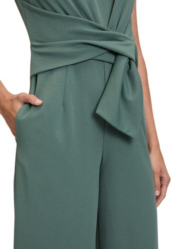 Jumpsuit 42 Ausgestellt - Eucalyptus Leaf