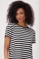 Gestreiftes T-Shirt 40 - Schwarz Ringel