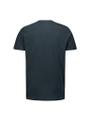 T-Shirt Crewneck Slub Blau S