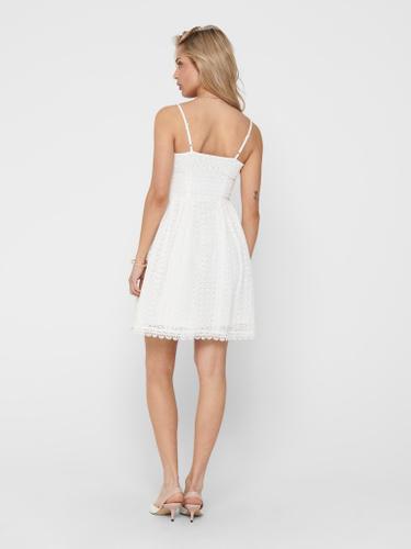 ONLHELENA LACE S/L SHORT DRESS NOOS
