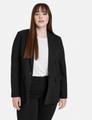 Klassischer Blazer 52 Figurumspielend - Black