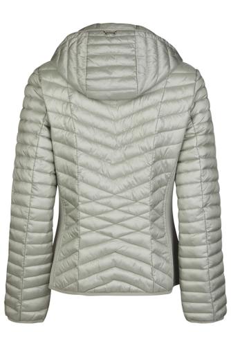 Jacke Down Free mit Kapuze 40 - Sage