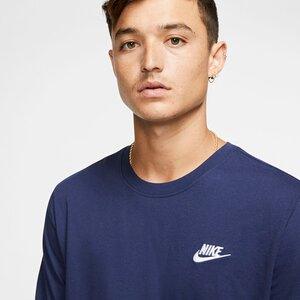 NIKE Herren T-Shirt M NSW CLUB TEE M in Weiß