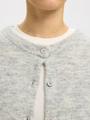 SLFLULU NEW LS KNIT CARDIGAN NOOS M Normal geschnitten - Light Grey Melange