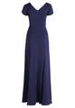 Abendkleid 42 Leicht tailliert - Dunkelblau