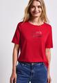 Softes Shirt mit Wording Rot 42