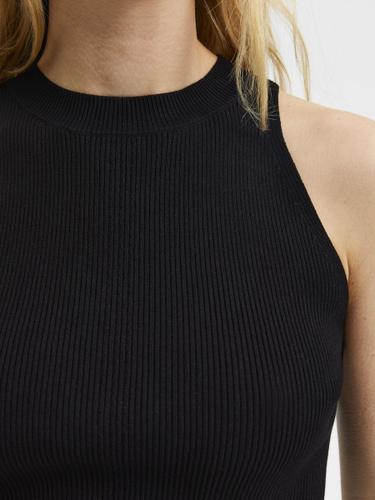 SLFSOLINA SL KNIT TOP NOOS S - Black