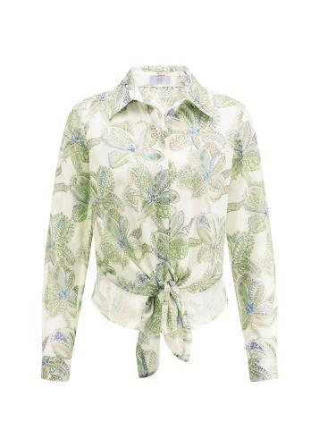 Bluse 38 - Cactus Patterned