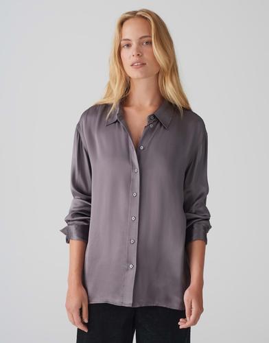 Bluse "Fenzy" - Grau / 34