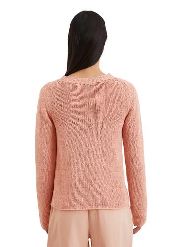 Strickpullover slim Rot XL
