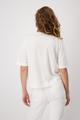 T-Shirt mit Perlen 40 - Off-white