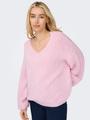 JDYDINEA L/S REVERSIBLE PULLOV. KNT NOOS M Normal geschnitten - Fragrant Lilac