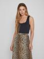 VIKENZA U-NECK S/L TANK TOP REV - NOOS L Eng anliegend - Black