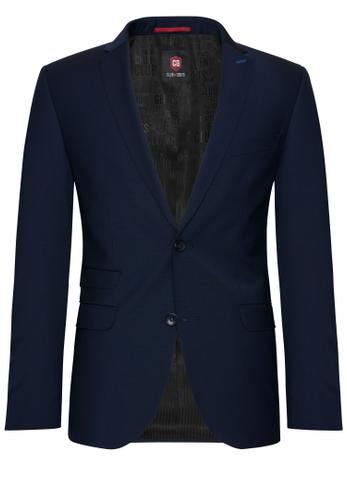 AMF-Cliff SV Sakko 48 Oversize Fit - Blau