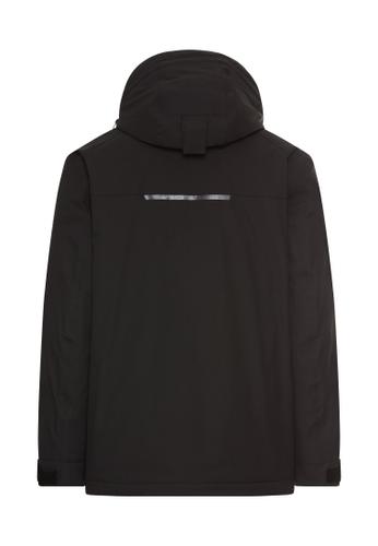 teXXXactive® Jacke mit abnehmbarer Kapuze 54 Regular Fit - Asphalt