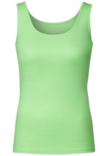 Basic Top in Unifarbe XL - Matcha Lime