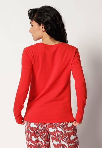 SKINY Damen Shirt lang Arm SKINY Swimwear (Swimen) 40 - Cheeky Red