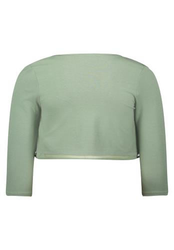 Bolero-Jacke Grün 38